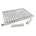 Charcoal barbecue steel grease collection grill 60x40cm Etna Offers