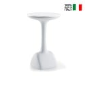 High round stool table 99cm polyethylene design Armillaria T1 On Sale