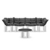 Modular armchair modern design indoor-outdoor bar Atene P1 Characteristics