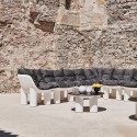 Modular Corner Armchair Polyethylene Modern Design for Bars and Venues Atene P2 Promotion