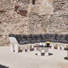 Modular Corner Armchair Polyethylene Modern Design for Bars and Venues Atene P2 Promotion