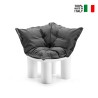 Upholstered cushion covered in fabric for Atene P2 corner armchair On Sale