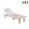 Modern Design Sun Lounger for Pool & Garden, Polyethylene, Atene L2 Discounts