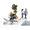 Modern Design Sun Lounger for Pool & Garden, Polyethylene, Atene L2 Sale
