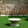 Low round coffee table in modern design for garden living room Fade T1-C Plus 