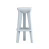 Round bar stool 74cm modern design minimal polyethylene Frozen S1-R Measures