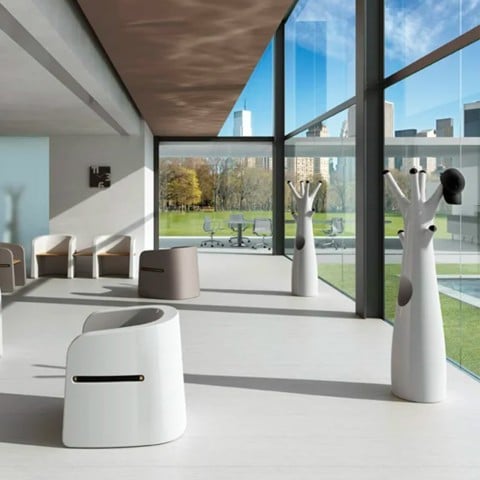 Floor-standing coat rack modern design entrance lounge office Godot Promotion