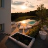 Outdoor Garden Terrace Armchair Polyethylene Modern Design Gumball P1 
