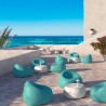 Outdoor Garden Terrace Armchair Polyethylene Modern Design Gumball P1 