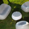 Outdoor Garden Terrace Armchair Polyethylene Modern Design Gumball P1 