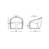 Modern Outdoor Design Armchair for Garden, Bar, or Restaurant Settembre Price