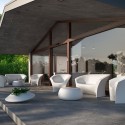 Modern design 3-seater sofa for outdoor restaurant bar Ohla 