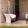 Modern design 3-seater sofa for outdoor restaurant bar Ohla 