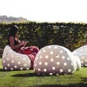 Airball modern design perforated outdoor garden terrace armchair Discounts