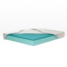 Double mattress with removable cover 20 cm 160x190cm Veradea Giusto Bulk Discounts