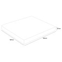 Memory Foam 25cm double mattress 160x190cm Memory Gel Veradea Price