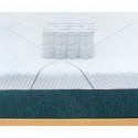 Memory Foam 25cm 120x190cm square mattress Veradea Hybrid Model