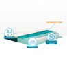 Memory Foam 25cm 120x190cm square mattress Veradea Hybrid Sale