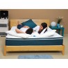 Memory Foam pocket sprung mattress topper 28cm 120x190cm Hybrid TOP Veradea Measures