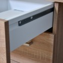 Office desk study 4 drawers modern design wood KimDesk Catalog