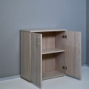 Multipurpose cabinet living room office 2 compartments wood modern KimSpace 2OP Characteristics