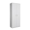 Multipurpose cupboard 6 compartments modern design white living room KimSpace 6WP Offers