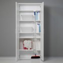 Multipurpose storage cupboard 2 doors 6 compartments white KimMopp 6WP Measures