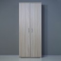 2 door 6 compartment multipurpose cupboard wood KimMopp 6OP Model