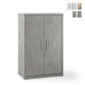 Multipurpose living room cabinet Modern design sideboard 2 doors 3 compartments Lesly On Sale