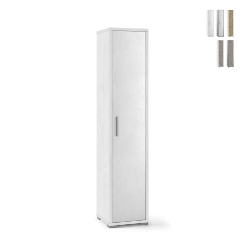 Multipurpose column cabinet with 5 compartments in modern Kumi design Promotion