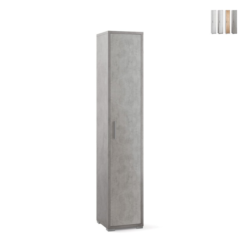 Mobile cabinet door column 5 compartments multi-purpose modern design Kara Sale