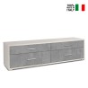 TV dresser cabinet 4 drawers modern design Mila Choice Of