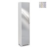 Mirror door storage column cabinet 4 adjustable shelves Beck Sale