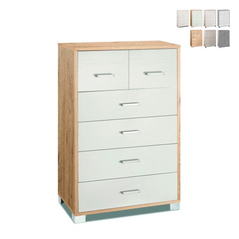 Modern design chest of drawers 6 drawers living room bedroom Mera Promotion