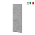 Modern Slim Design Entryway Shoe Cabinet, 5 Doors, Holds 12 Pairs - Lita Bulk Discounts