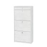 Entrance shoe cabinet 3 doors with drawer 15 pairs of shoes Naky Cost