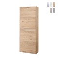 Shoe cabinet 4 doors with drawer 20 pairs of shoes modern design Guty Promotion