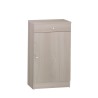 Bedroom Nightstand with 1 Door, Shelf, and Drawer - Drew Model