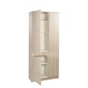Multipurpose wardrobe 6 shelves drawer 3 doors WIlton Model
