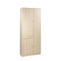 Multipurpose wardrobe 6 shelves drawer 3 doors WIlton Characteristics