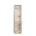Multipurpose cabinet column 2 doors drawer 3 shelves Half Choice Of