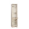 Multipurpose cabinet column 2 doors drawer 3 shelves Half Choice Of