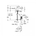 Single lever bidet mixer bathroom faucet Grohe Start Loop M2 On Sale