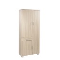 Multipurpose wardrobe 3 doors 6 shelves drawer Vigo Bulk Discounts