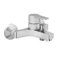 Wall-Mounted 2-Way Bathtub Mixer Tap in Chrome-Plated Brass Win S VitrA Promotion