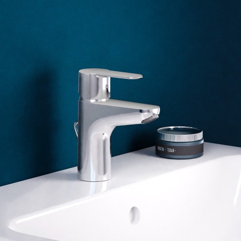 Bathroom sink mixer with pop-up waste Win S VitrA Promotion