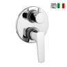 Concealed wall-mounted shower mixer 2-way diverter Spartaco Mamoli On Sale