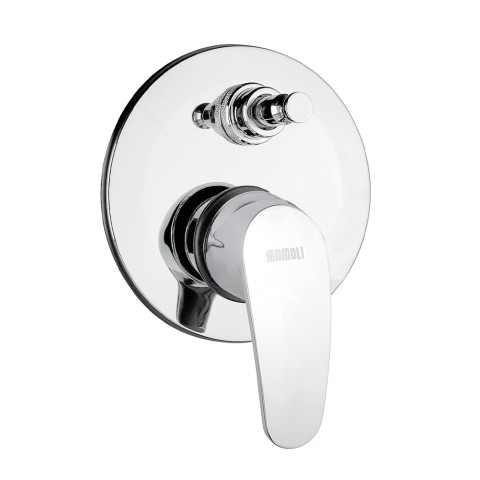 Chrome-plated shower mixer diverter 2-way built-in Cesare Mamoli Promotion