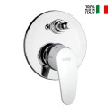 Chrome-plated shower mixer diverter 2-way built-in Cesare Mamoli On Sale
