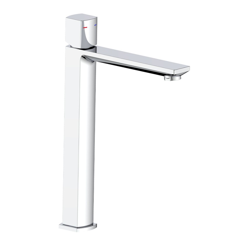 Domus Chrome Modern Design Tall Basin Mixer Faucet Promotion